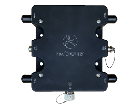 SL5g rugged 5G router device for wireless network design in extreme deployment solutions and telecommunications infrastructure.